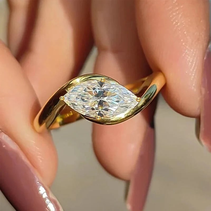 π Radiant Marquise Ring β Elegant β¨