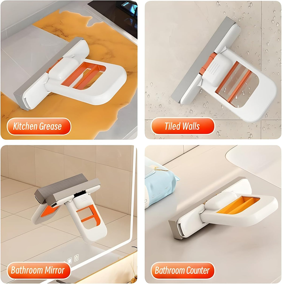 🎉🔥2026 New Mini Foldable Desktop Mop - Durable Hands-Free Lazy Mop🎉