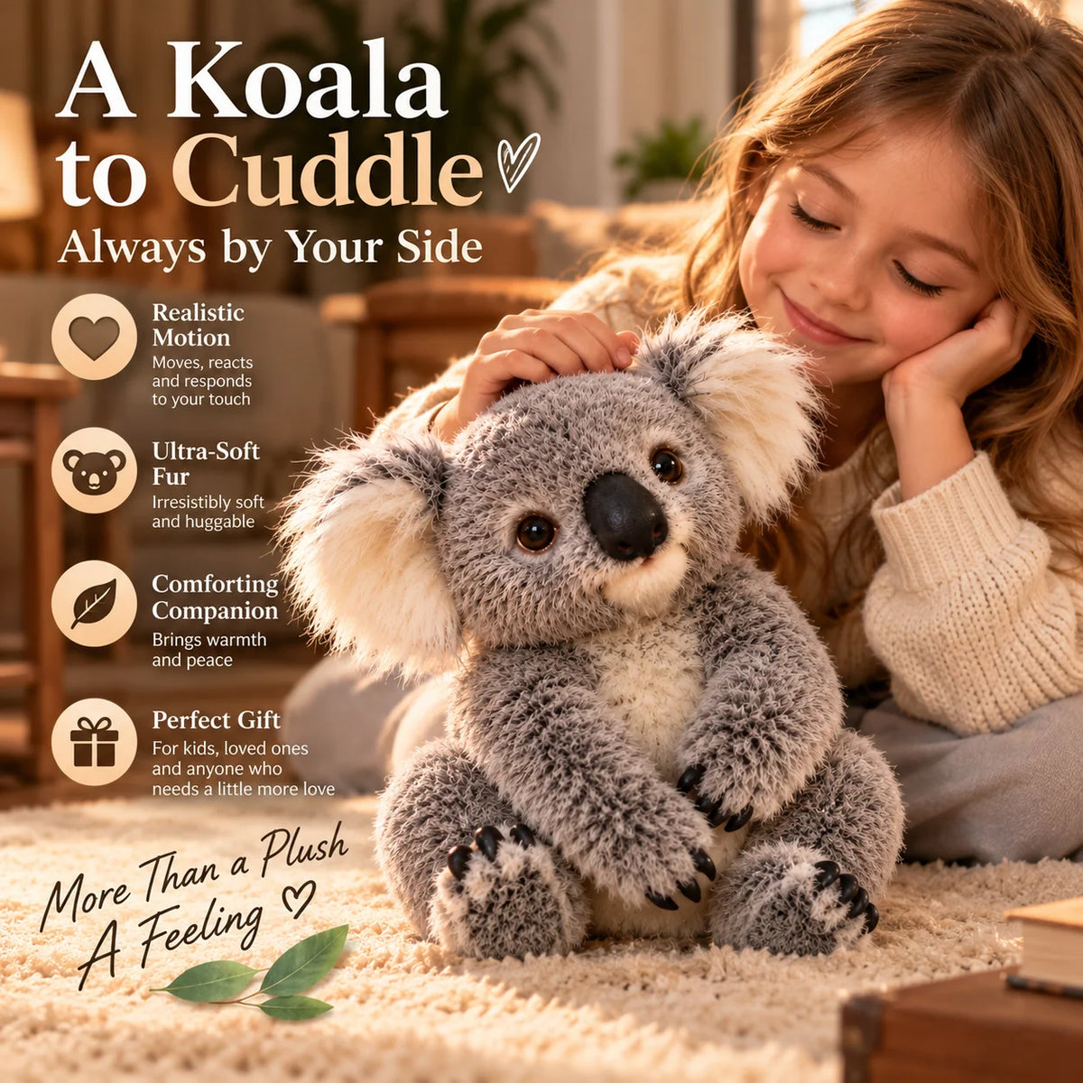 🐨❤️ KoalaPal™ – Huggable Koala Companion | A Little Friend to Hold Close