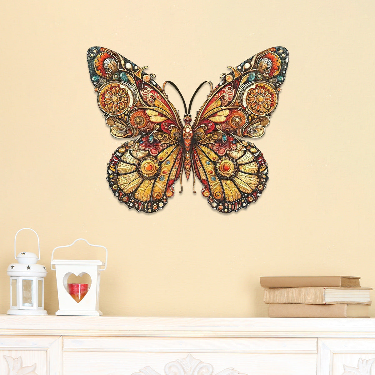 🦋Colors Butterfly Metal Garden Sign