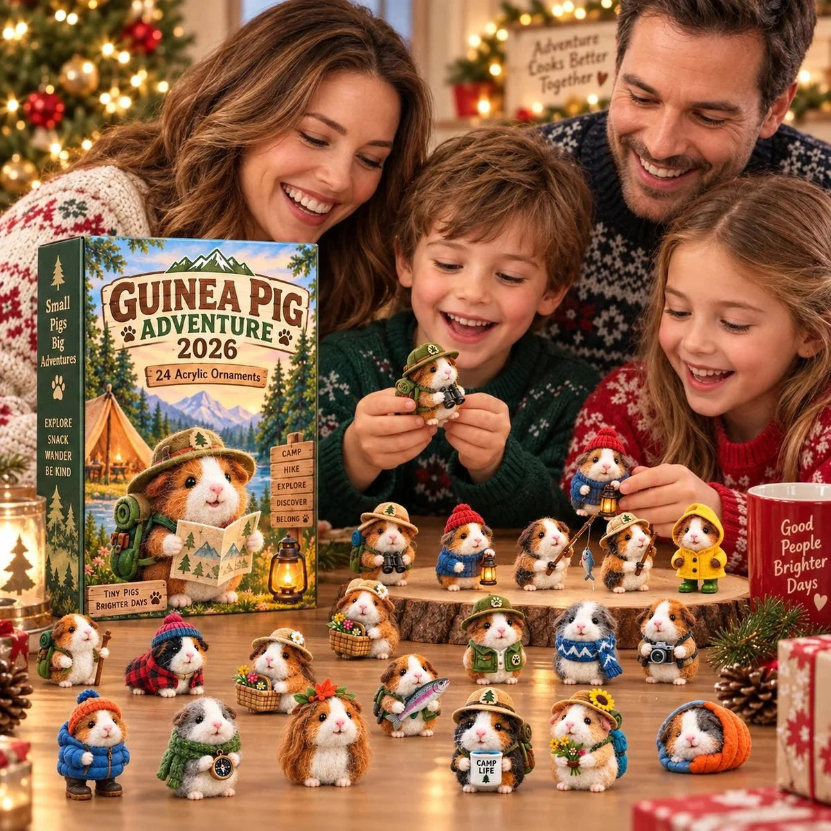 ๐น๐ฒ 24 Days of Tiny Adventures โ Guinea Pig Christmas Collector Countdown 2026