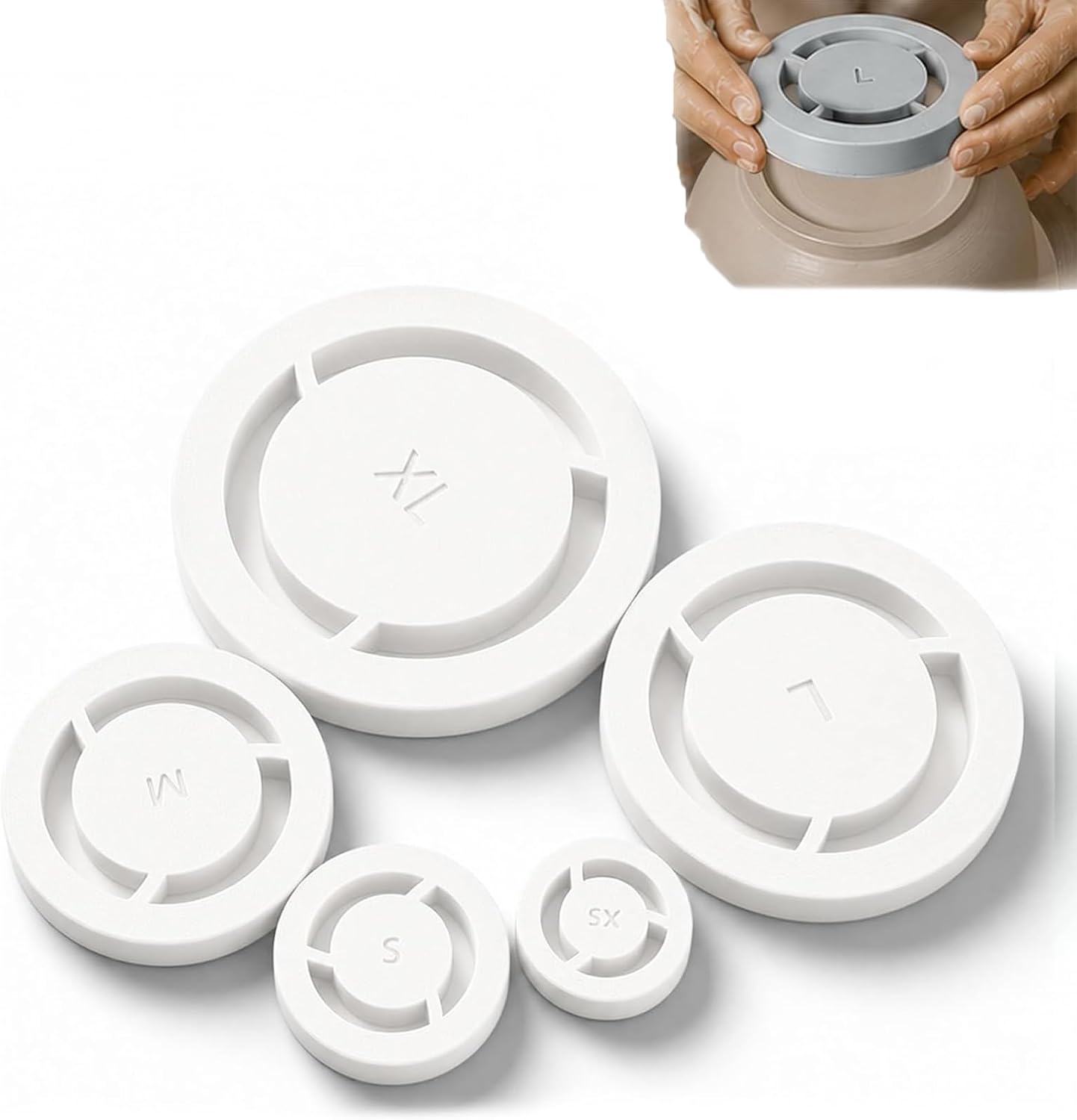 🏆Limited Time Sale 49% OFF🏺👐 Pottery Foot Ring Tool