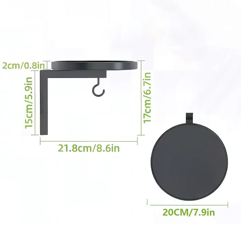 ⏰Wall-Mounted Metal Bird Bath – Antique Bronze Finish 🐦🛁🧱🏡