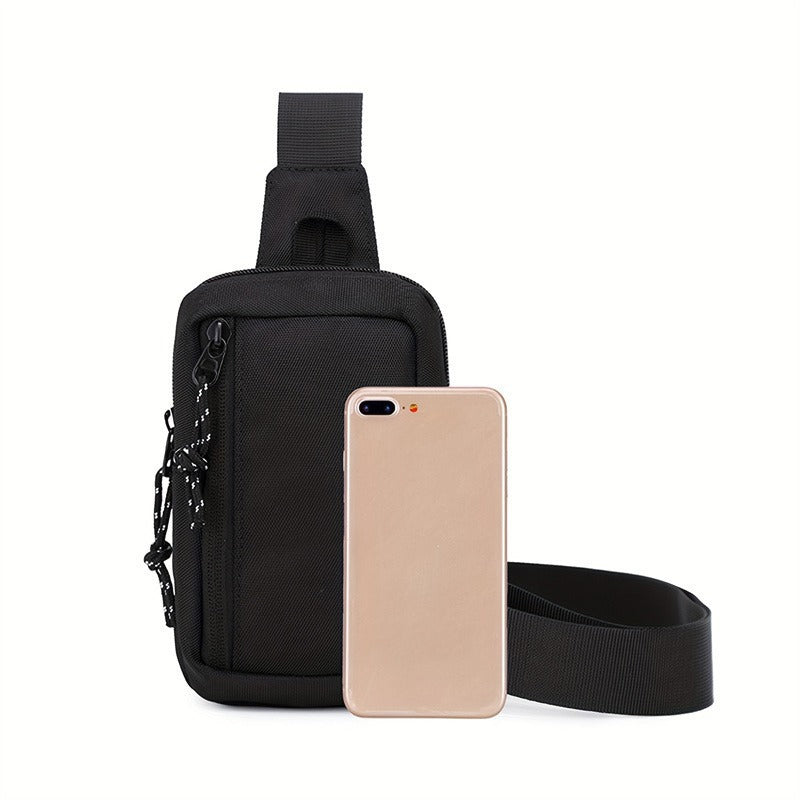🧩 Multi-Compartment Sling Bag with Anti-Theft Back Pocket — Organise Your EDC, Protect Your Valuables
