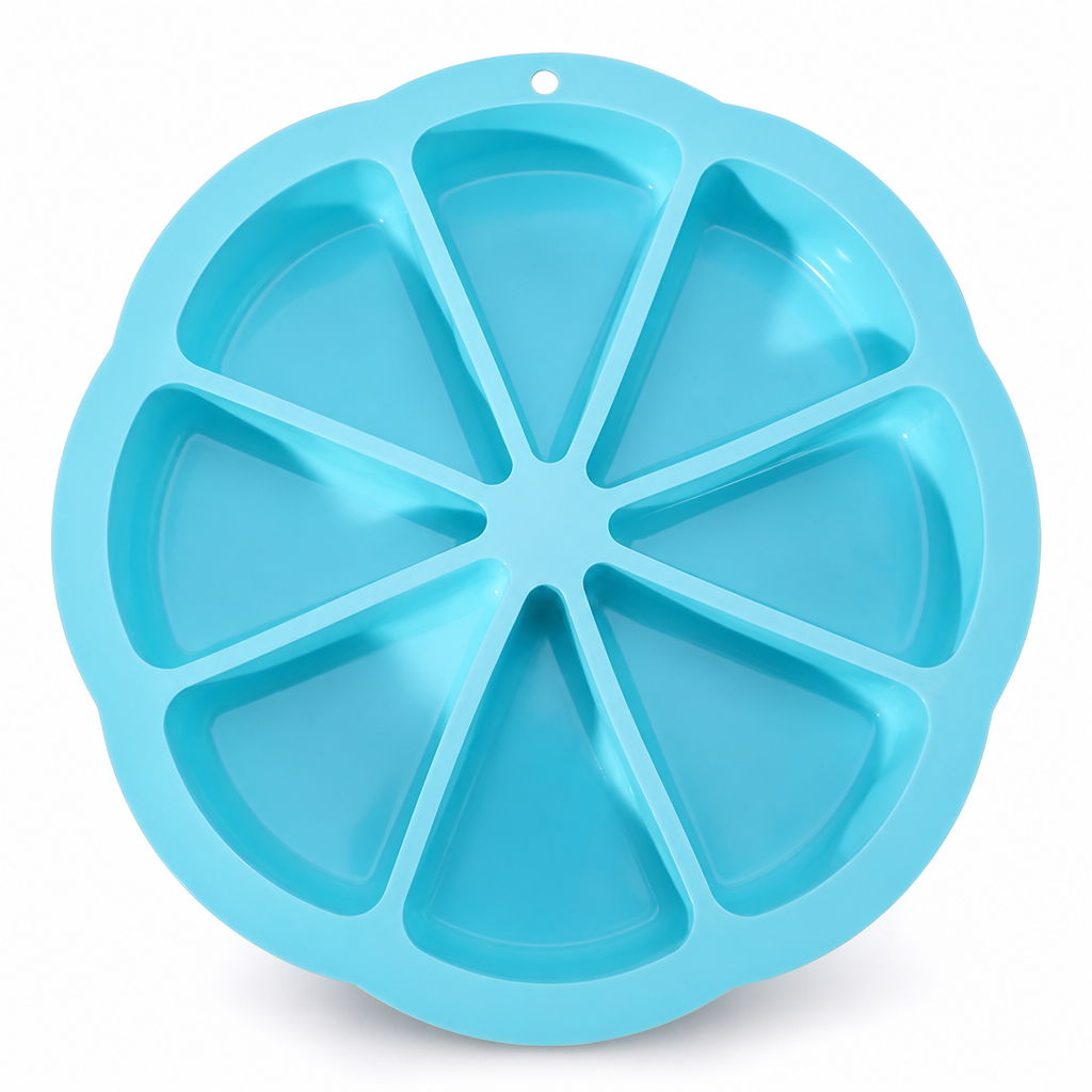 🔥8 Cavity Triangle Silicone Cake Mold