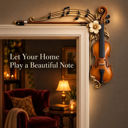 🎉Violin & Music Notes Door Topper