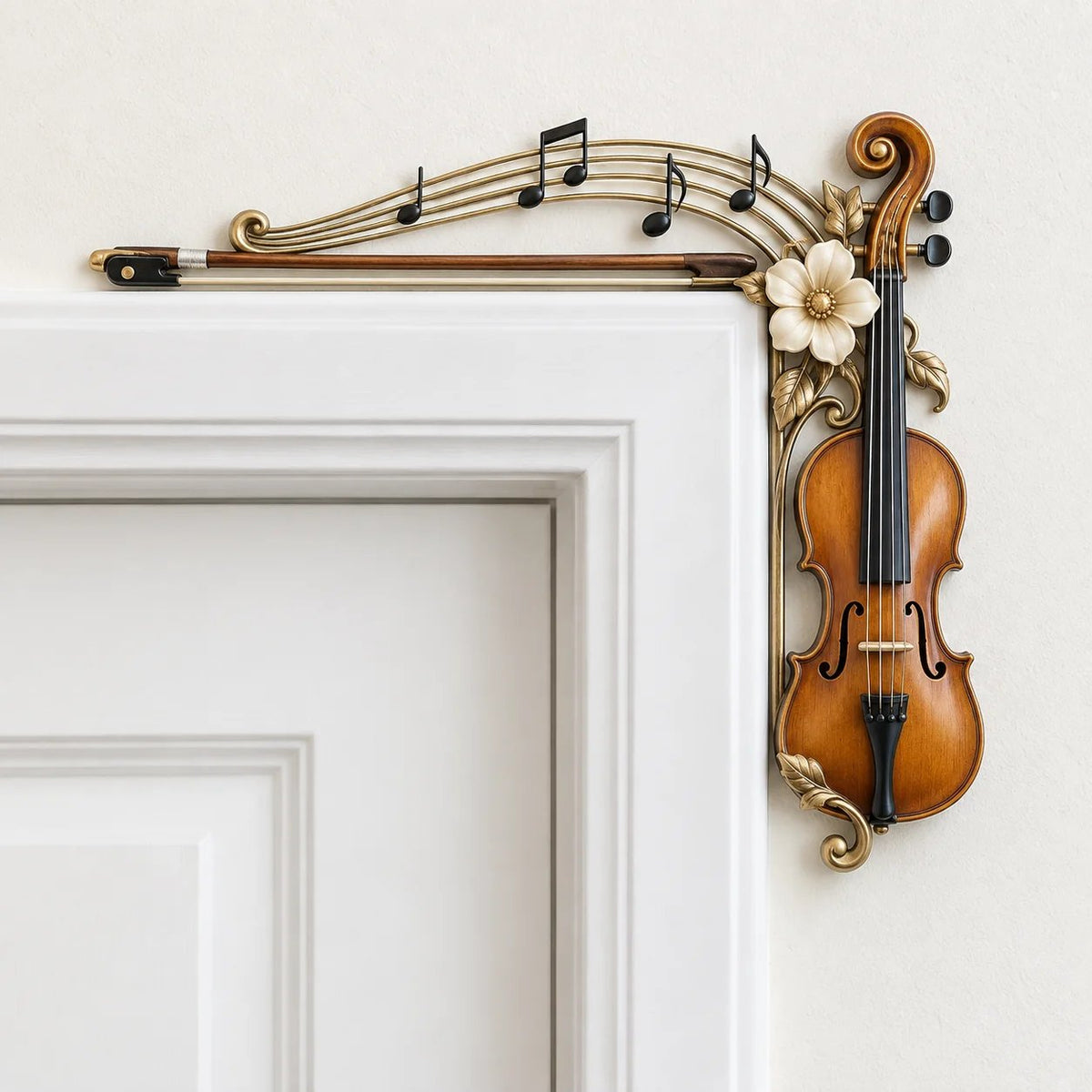 🎉Violin & Music Notes Door Topper