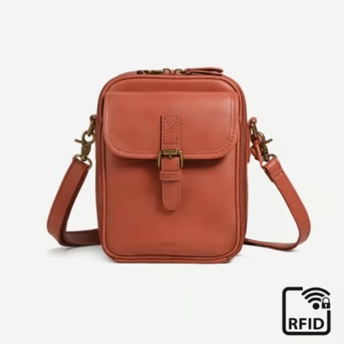 🔥 Crossbody Leather RFID Bag