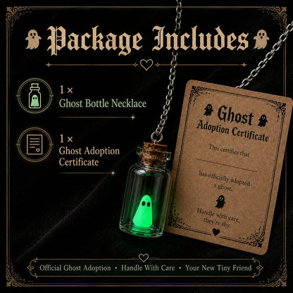 🔥 Last Day 49% OFF-Ghost Adoption Necklace