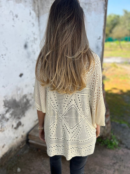 💕Hollow Half Sleeve Cardigan🔥
