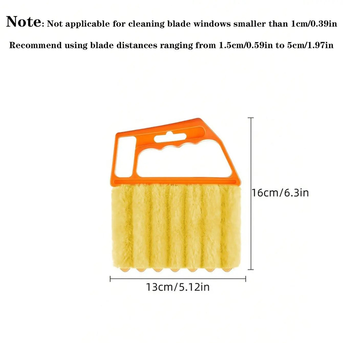 Window Blind Cleaning Brush , Air Conditioning Outlet Dust Removal Brush, Handheld Curtain Brush, Home Care Supplies