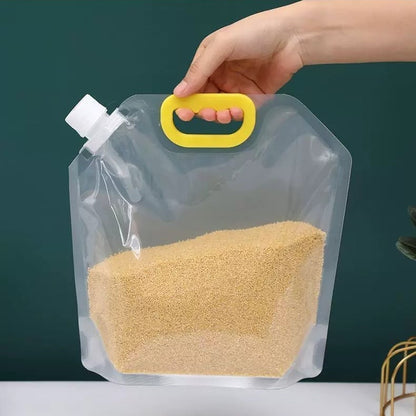 💕🌾 Airtight Grain Storage Bags with Handle