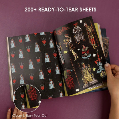 🧙🔮The Mystic Realm Collage Activity Book(✨200+ Pages)