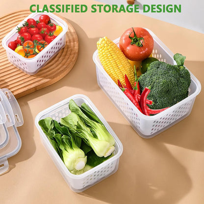 🍓 Food Storage Containers for Refrigerator Organization