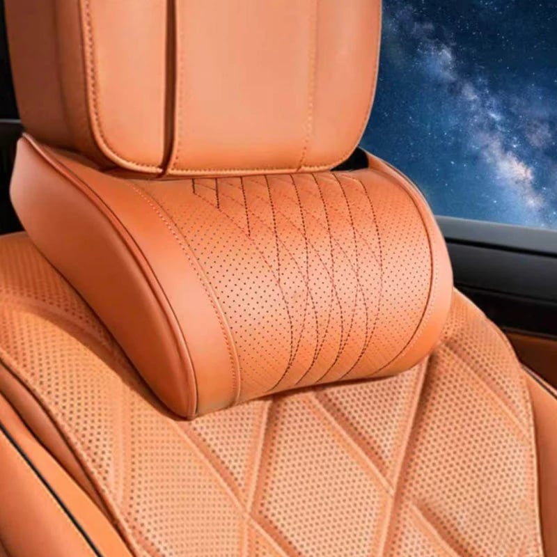 Memory Foam Car Neck Pillow – 3D contoured support, slow‑rebound foam. Reduces neck pressure on long drives – drive in comfort!