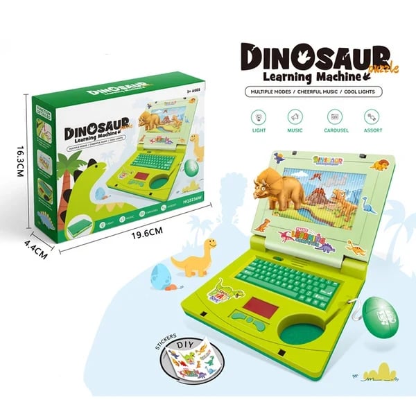 Interactive Simulation Toy Laptop