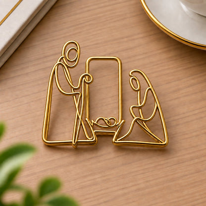Faith-Inspired Gold Paper Clips ✝️ | Decorative Christian Page Markers, Perfect Small Religious Gifts for Church Friends & Family