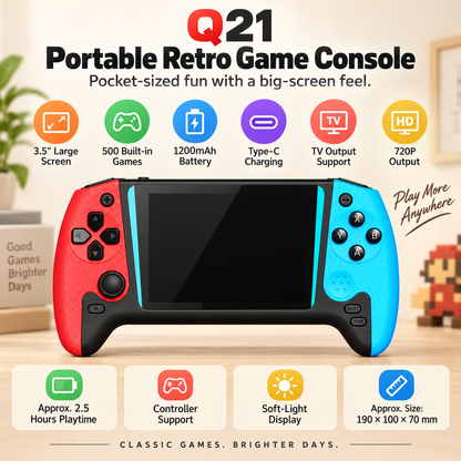 🔥Discount 49% Off🎮Portable Retro Game Console