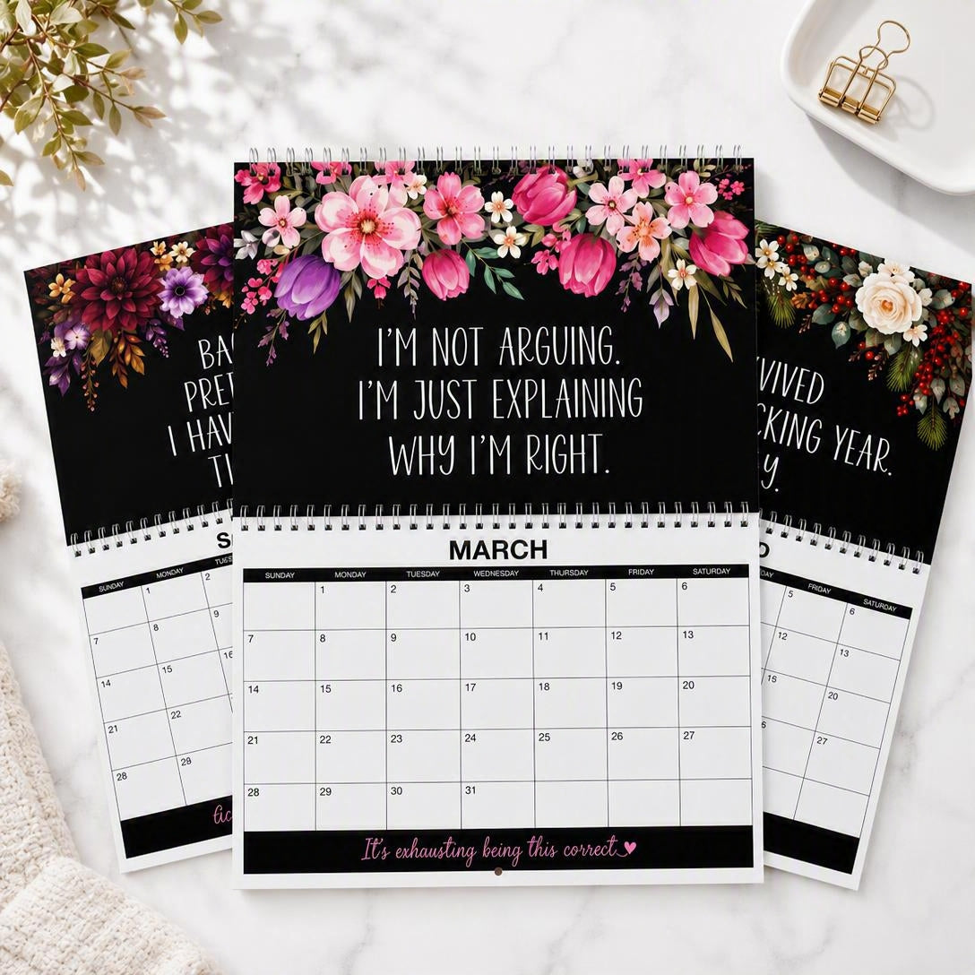 2027 Funny Swear Word Wall Calendar
