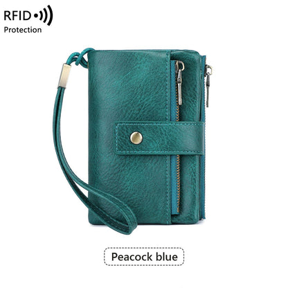 Women's RFID Blocking  Leather Wallet