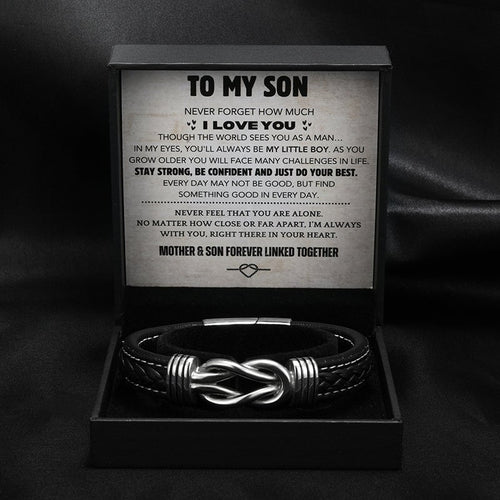 👦To My Son - Son's Infinity Bracelet Gift Set🎁