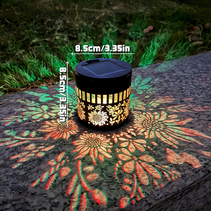 ☀️ Solar Mandala Light for Garden & Patio – 2-in-1 Floor Lamp & Wall Light – Ornamental Light Decoration with Vintage Effect – Rustproof & Durable