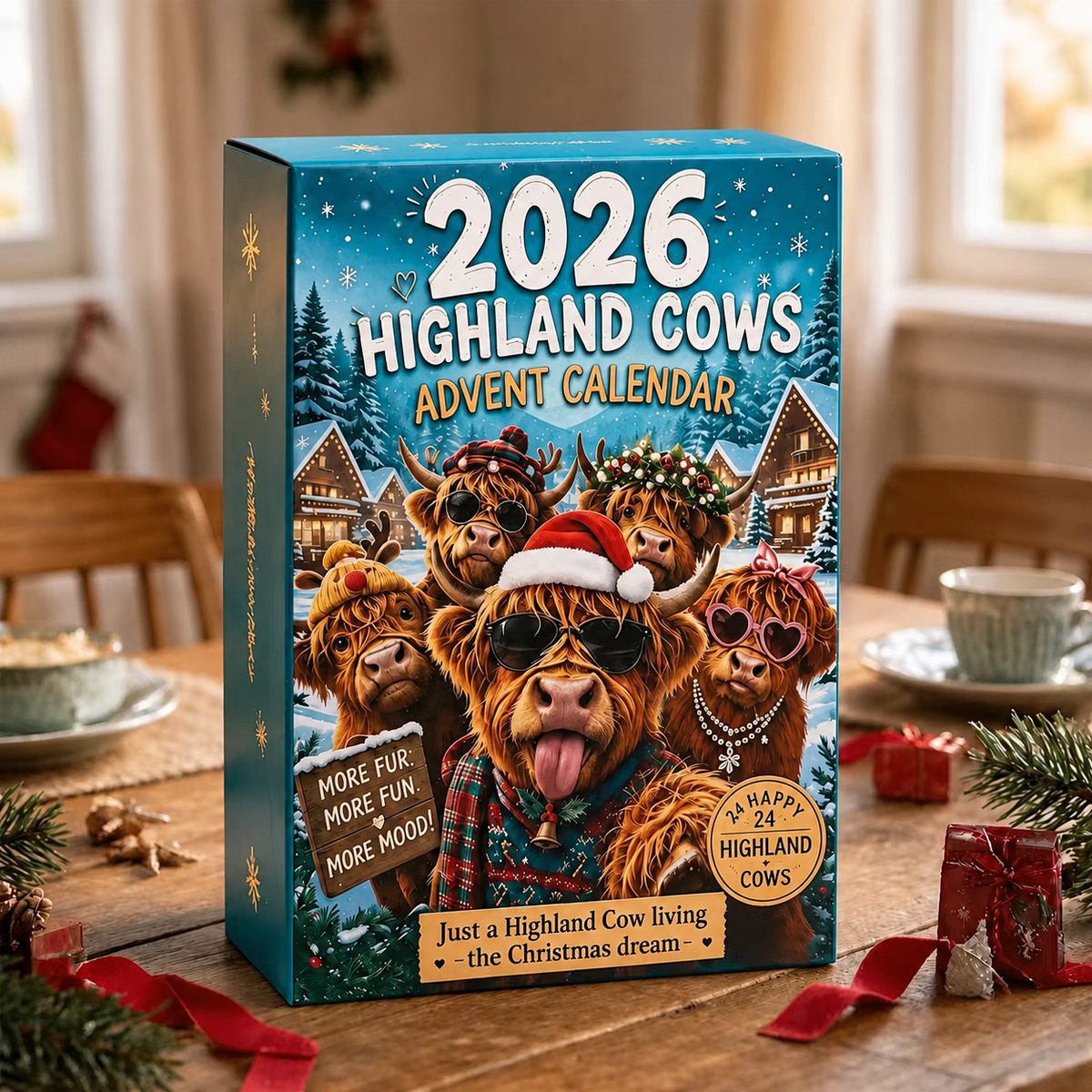 🎄🐮2026 Highland Cows Advent Calendar
