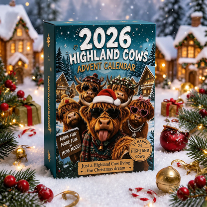 🎄🐮2026 Highland Cows Advent Calendar