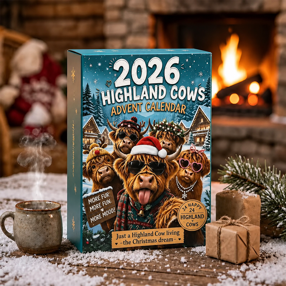 🎄🐮2026 Highland Cows Advent Calendar
