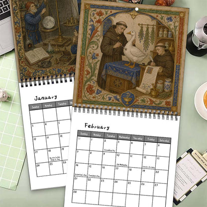 👑Weird Kingdom 2027 Wall Calendar – 12 Months of Curious Portraits & Whimsical Moments