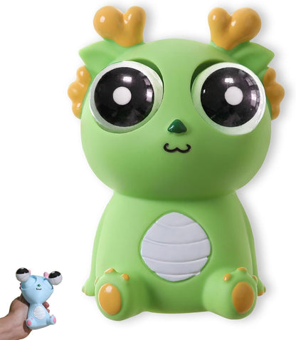 Pop-Out Eye Dragon Squeeze Toy - Stress Relief Sensory Squishy✨Funny Anti-Stress Ball