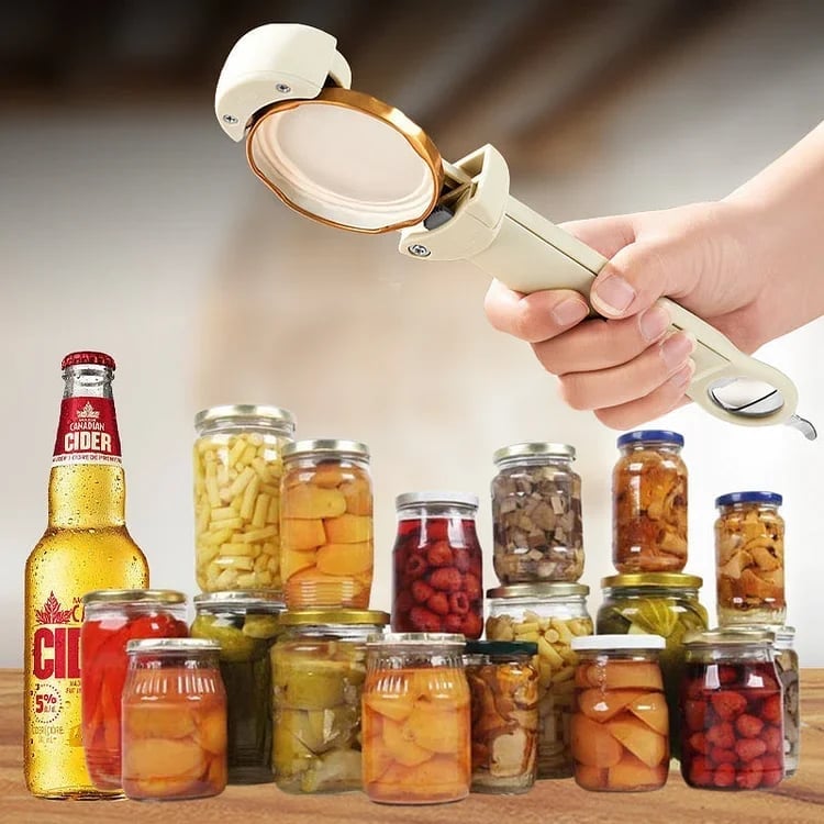 Multifunctional Magnetic Can Opener