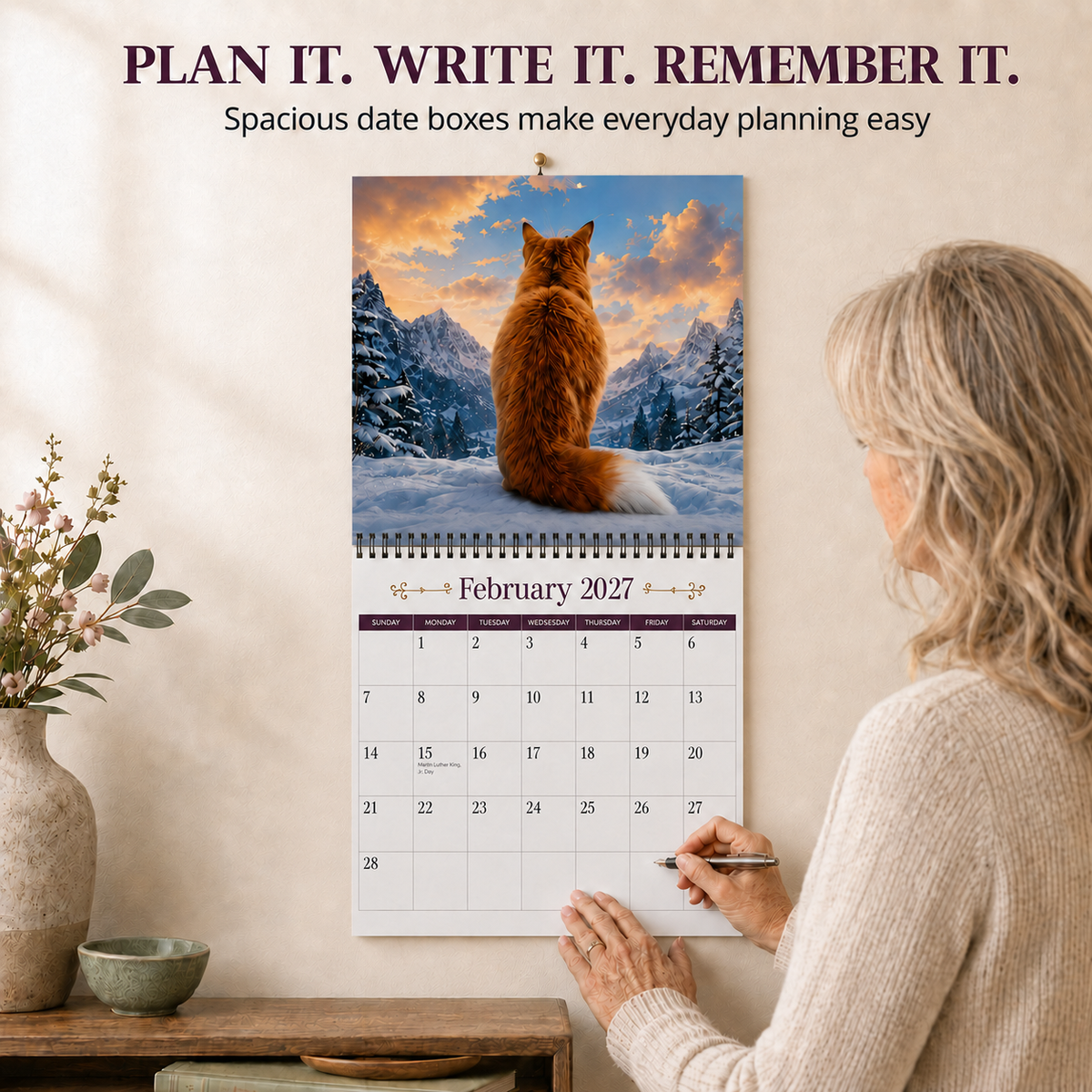 🐑 Turn Around, It’s 2027! A Hilariously Cheeky Animal Wall Calendar