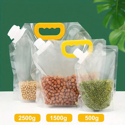 💕🌾 Airtight Grain Storage Bags with Handle