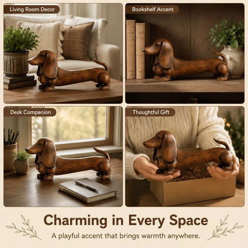 Dachshund Decor Figurine