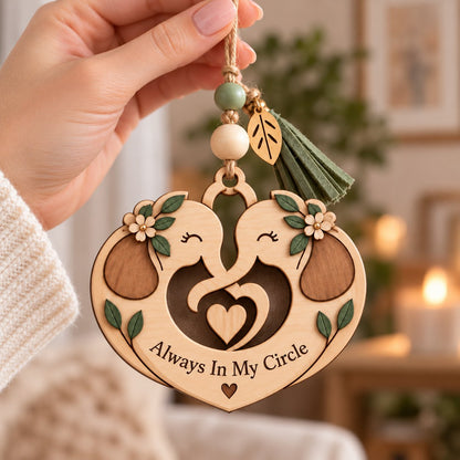 💞🐘 Sisterhood Elephant | A Meaningful Gift for Sisters & Best Friends