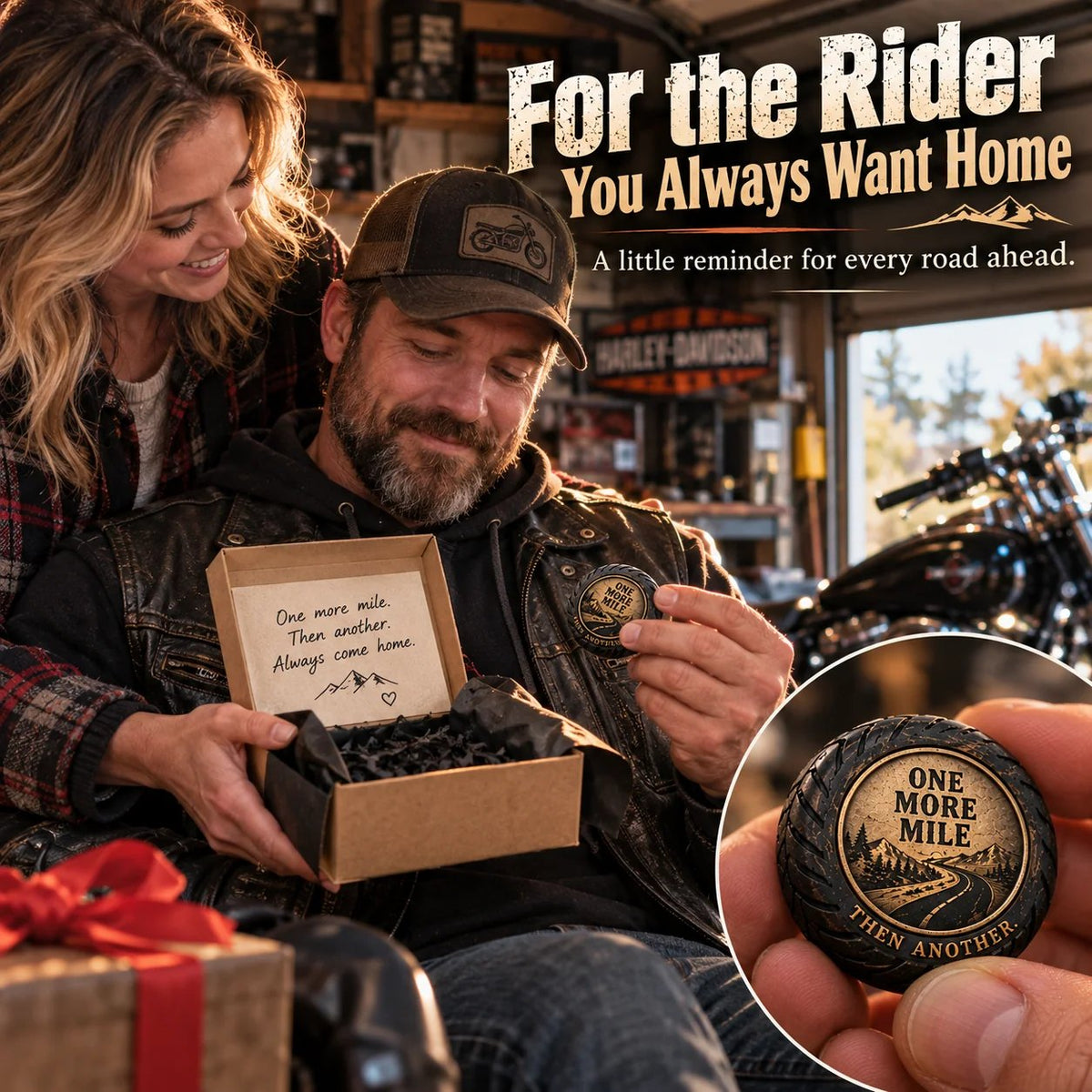 🏍️One More Mile™ Pocket Hug for Riders