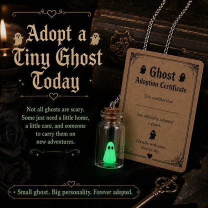 🔥 Last Day 49% OFF-Ghost Adoption Necklace