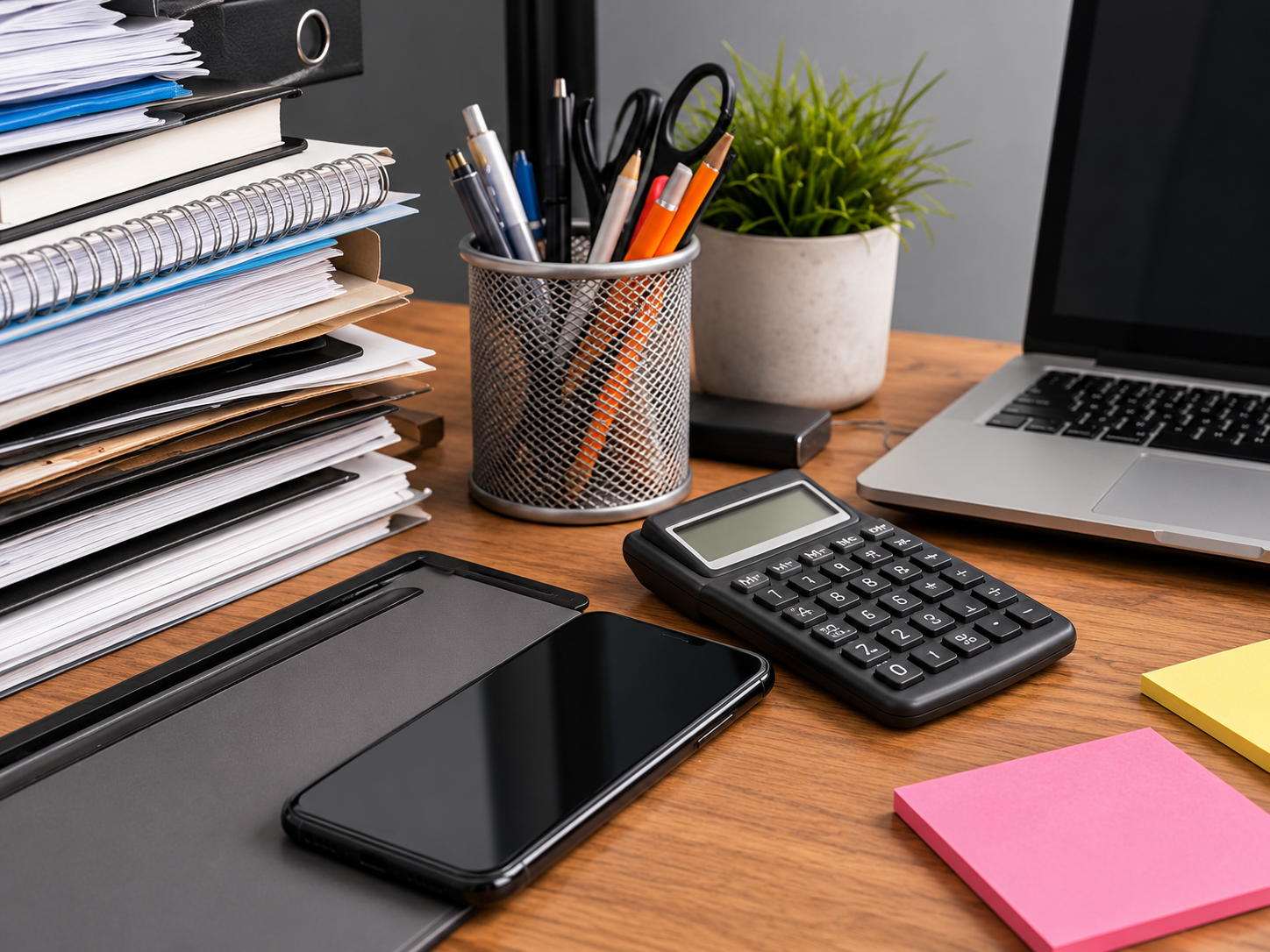 Cramped Desk Space