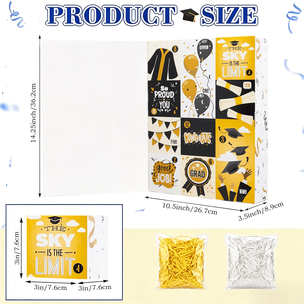 🎓️Fill it Yourself Empty Graduation Gift Packaging, Congratulations on your Graduation Gift Packaging