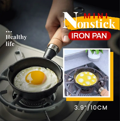 🍳Mini Nonstick Iron Pan 3.9”/10cm