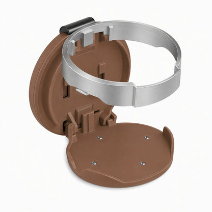 ⏰Multifunctional Foldable Car Door Cup Holder Large Diameter Drink and Water Bottle Storage Rack