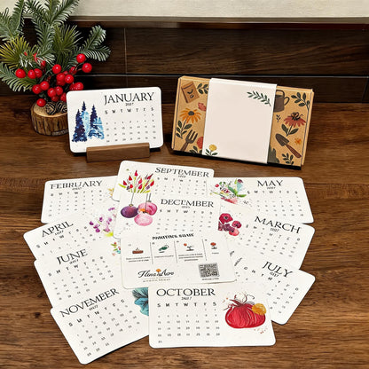 🌱Eco-Friendly Plantable 'Timeless' Seed Calendar 2027 ✨ Plan•Plant•Grow•Enjoy