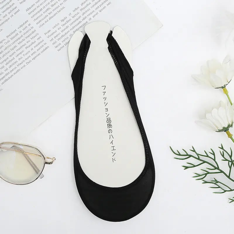 🔥Women's Ice Silk No Show Ultra‐Thin Liners — Invisible Comfort for Every Shoe | 6‐Pair Pack
