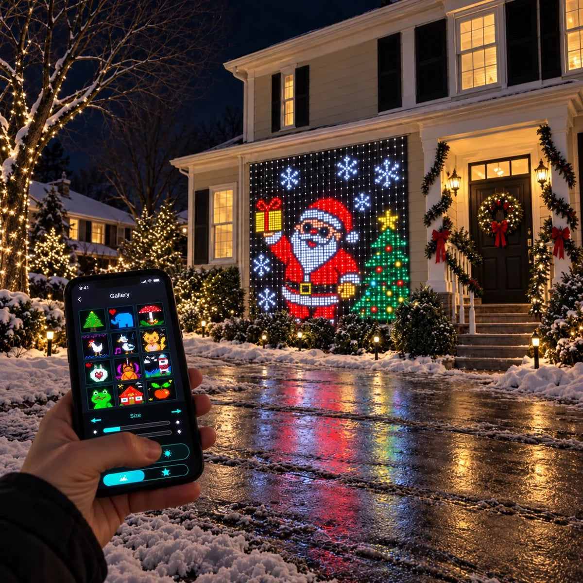 ✨Smart LED Curtain Lights