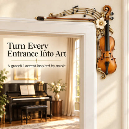 🎉Violin & Music Notes Door Topper