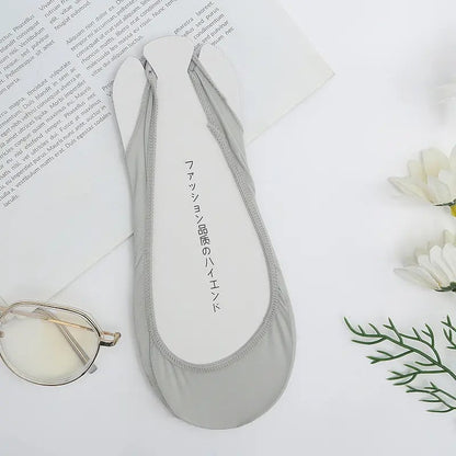 🔥Women's Ice Silk No Show Ultra‐Thin Liners — Invisible Comfort for Every Shoe | 6‐Pair Pack