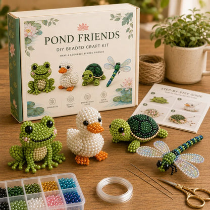 🧵✨Petite 3D Beaded Animal Craft Kit