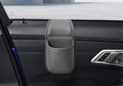 🥳2026 HOT SALE🥳💞50K+ SOLD!🚗🧺 Leather Car Door Cup Holder – Wide‑mouth opening, easy reach for drinks & phone. Clip‑on secure fit. PU leather, tough & stylish. 🛡️✨