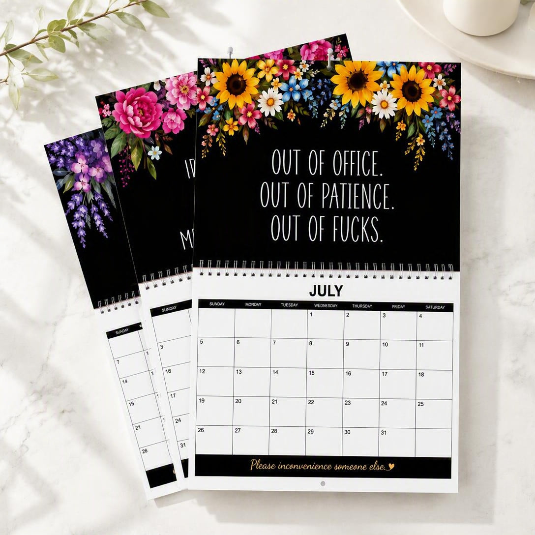 2027 Funny Swear Word Wall Calendar